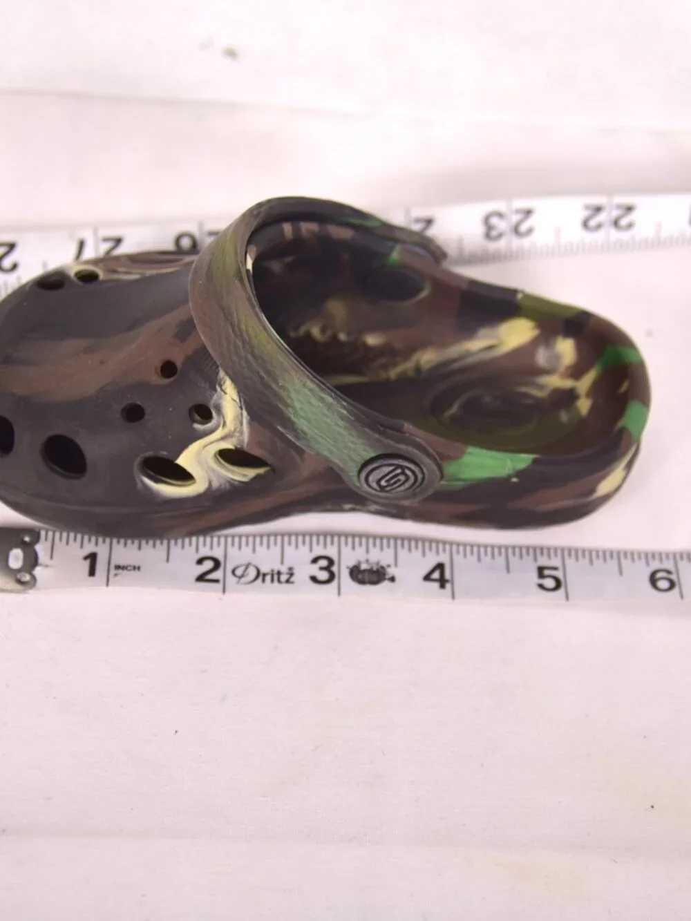 Skechers Camo Easy Slip On Water Closed Toe Rubber Baby Shoe Size 2/3